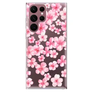 Odolné silikonové pouzdro iSaprio - Flower Pattern 05 - Samsung Galaxy S22 Ultra 5G