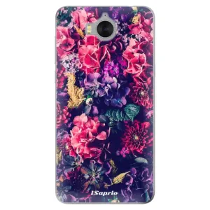 Odolné silikonové pouzdro iSaprio - Flowers 10 - Huawei Y5 2017 / Y6 2017