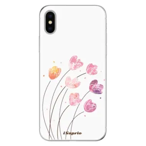 Odolné silikonové pouzdro iSaprio - Flowers 14 - iPhone X