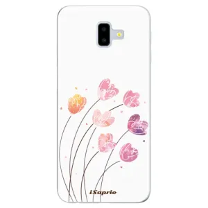 Odolné silikonové pouzdro iSaprio - Flowers 14 - Samsung Galaxy J6+