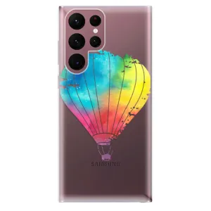 Odolné silikonové pouzdro iSaprio - Flying Baloon 01 - Samsung Galaxy S22 Ultra 5G