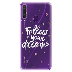 Odolné silikonové pouzdro iSaprio - Follow Your Dreams - white - Huawei Y6p