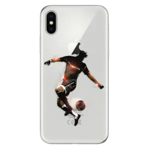 Odolné silikonové pouzdro iSaprio - Fotball 01 - iPhone X