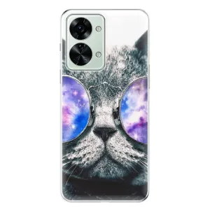 Odolné silikonové pouzdro iSaprio - Galaxy Cat - OnePlus Nord 2T 5G