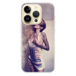 Odolné silikonové pouzdro iSaprio - Girl 01 - iPhone 14 Pro