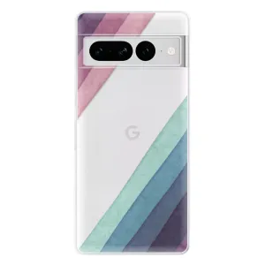 Odolné silikonové pouzdro iSaprio - Glitter Stripes 01 - Google Pixel 7 Pro 5G
