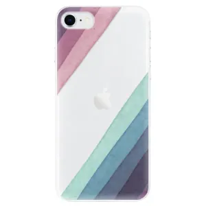 Odolné silikonové pouzdro iSaprio - Glitter Stripes 01 - iPhone SE 2020