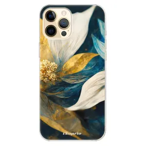 Odolné silikonové pouzdro iSaprio - Gold Petals - iPhone 12 Pro Max
