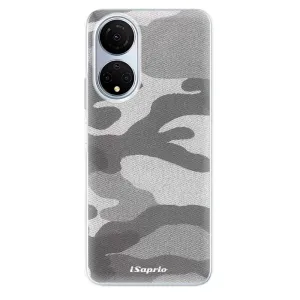 Odolné silikonové pouzdro iSaprio - Gray Camuflage 02 - Honor X7