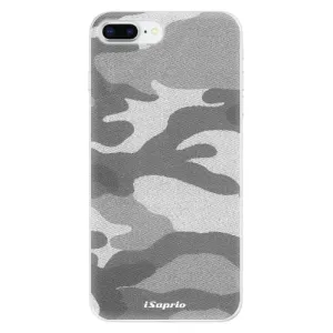 Odolné silikonové pouzdro iSaprio - Gray Camuflage 02 - iPhone 8 Plus