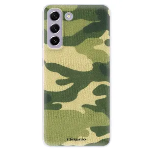 Odolné silikonové pouzdro iSaprio - Green Camuflage 01 - Samsung Galaxy S21 FE 5G