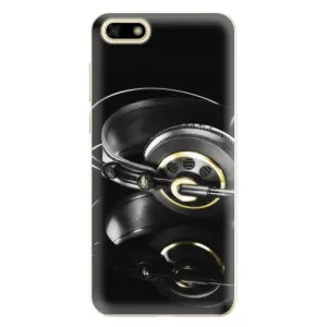 Odolné silikonové pouzdro iSaprio - Headphones 02 - Huawei Y5 2018