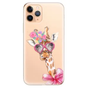 Odolné silikonové pouzdro iSaprio - Lady Giraffe - iPhone 11 Pro