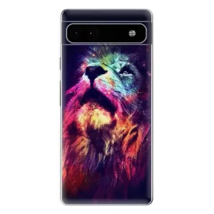 Odolné silikonové pouzdro iSaprio - Lion in Colors - Google Pixel 6a 5G