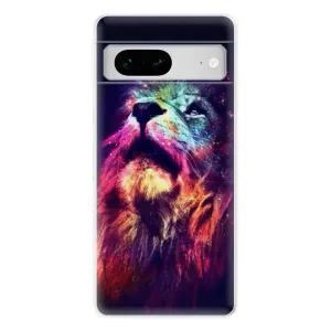Odolné silikonové pouzdro iSaprio - Lion in Colors - Google Pixel 7 5G