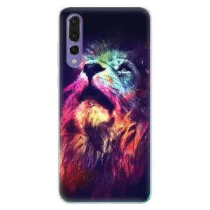 Odolné silikonové pouzdro iSaprio - Lion in Colors - Huawei P20 Pro