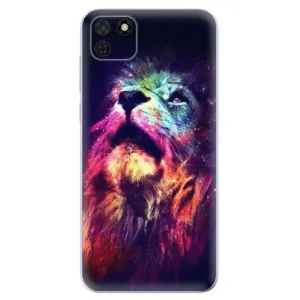 Odolné silikonové pouzdro iSaprio - Lion in Colors - Huawei Y5p