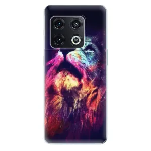 Odolné silikonové pouzdro iSaprio - Lion in Colors - OnePlus 10 Pro
