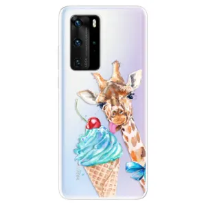 Odolné silikonové pouzdro iSaprio - Love Ice-Cream - Huawei P40 Pro