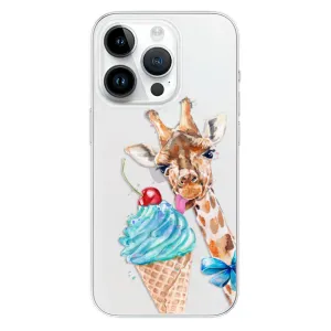 Odolné silikonové pouzdro iSaprio - Love Ice-Cream - iPhone 15 Pro