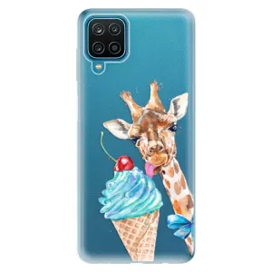 Odolné silikonové pouzdro iSaprio - Love Ice-Cream - Samsung Galaxy A12