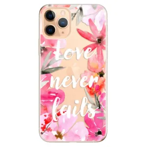 Odolné silikonové pouzdro iSaprio - Love Never Fails - iPhone 11 Pro