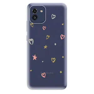 Odolné silikonové pouzdro iSaprio - Lovely Pattern - Samsung Galaxy A03