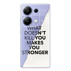 Odolné silikonové pouzdro iSaprio - Makes You Stronger - Xiaomi Redmi Note 13 Pro