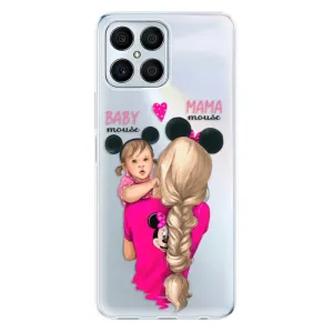 Odolné silikonové pouzdro iSaprio - Mama Mouse Blond and Girl - Honor X8