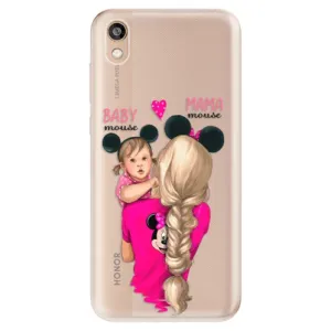 Odolné silikonové pouzdro iSaprio - Mama Mouse Blond and Girl - Huawei Honor 8S
