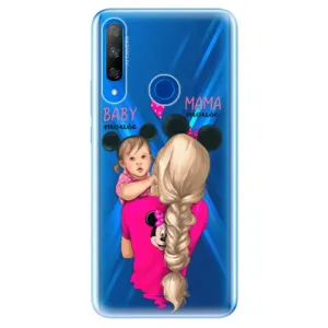 Odolné silikonové pouzdro iSaprio - Mama Mouse Blond and Girl - Huawei Honor 9X