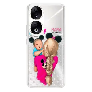 Odolné silikonové pouzdro iSaprio - Mama Mouse Blonde and Boy - Honor 90 5G