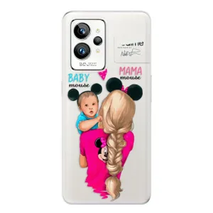 Odolné silikonové pouzdro iSaprio - Mama Mouse Blonde and Boy - Realme GT 2 Pro