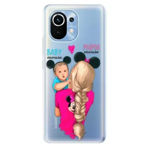 Odolné silikonové pouzdro iSaprio - Mama Mouse Blonde and Boy - Xiaomi Mi 11