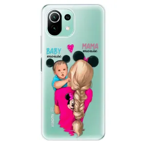 Odolné silikonové pouzdro iSaprio - Mama Mouse Blonde and Boy - Xiaomi Mi 11 Lite