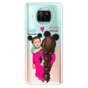 Odolné silikonové pouzdro iSaprio - Mama Mouse Brunette and Boy - Xiaomi Mi 10T Lite