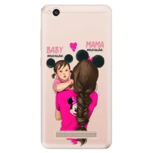 Odolné silikonové pouzdro iSaprio - Mama Mouse Brunette and Girl - Xiaomi Redmi 4A