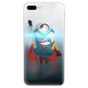 Odolné silikonové pouzdro iSaprio - Mimons Superman 02 - iPhone 7 Plus