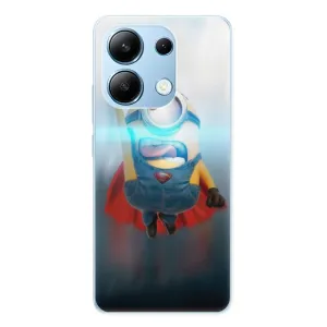 Odolné silikonové pouzdro iSaprio - Mimons Superman 02 - Xiaomi Redmi Note 13