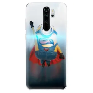 Odolné silikonové pouzdro iSaprio - Mimons Superman 02 - Xiaomi Redmi Note 8 Pro