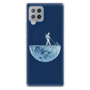 Odolné silikonové pouzdro iSaprio - Moon 01 - Samsung Galaxy A42