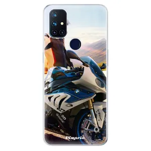 Odolné silikonové pouzdro iSaprio - Motorcycle 10 - OnePlus Nord N10 5G
