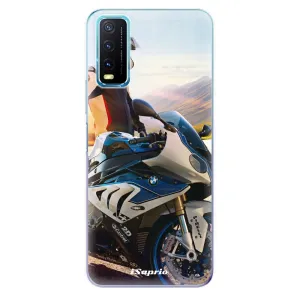Odolné silikonové pouzdro iSaprio - Motorcycle 10 - Vivo Y20s