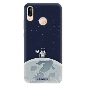 Odolné silikonové pouzdro iSaprio - On The Moon 10 - Huawei P20 Lite