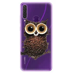 Odolné silikonové pouzdro iSaprio - Owl And Coffee - Huawei Y6p