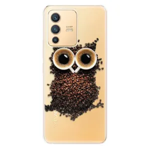 Odolné silikonové pouzdro iSaprio - Owl And Coffee - Vivo V23 5G
