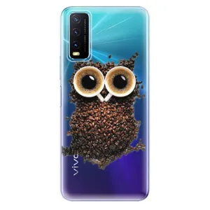 Odolné silikonové pouzdro iSaprio - Owl And Coffee - Vivo Y20s