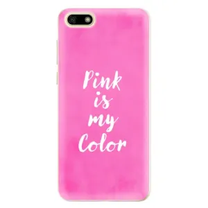 Odolné silikonové pouzdro iSaprio - Pink is my color - Huawei Y5 2018