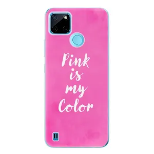 Odolné silikonové pouzdro iSaprio - Pink is my color - Realme C21Y / C25Y