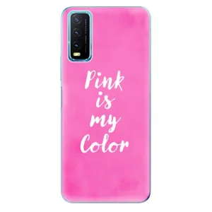 Odolné silikonové pouzdro iSaprio - Pink is my color - Vivo Y20s